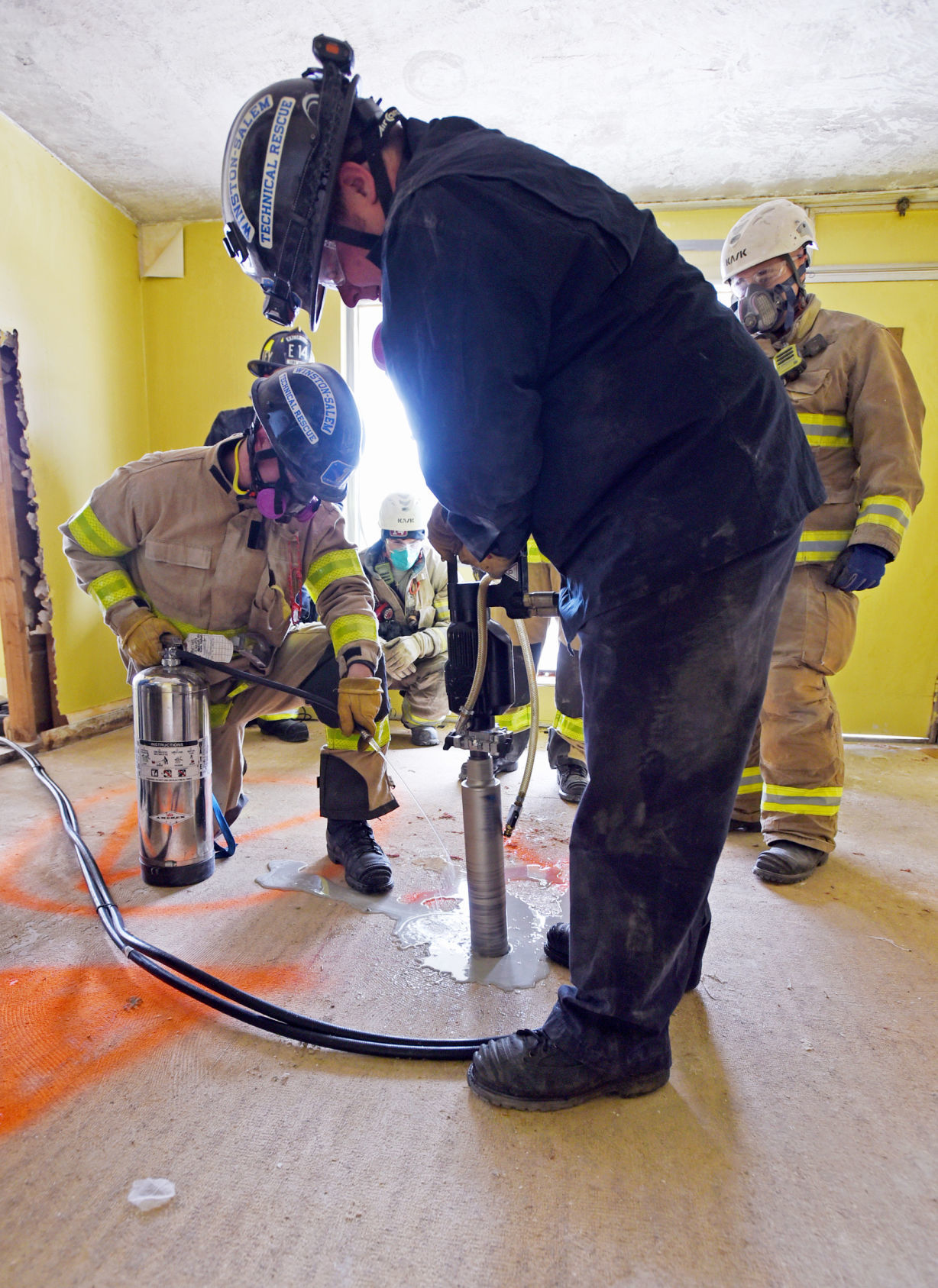 WSFD structural collapse training